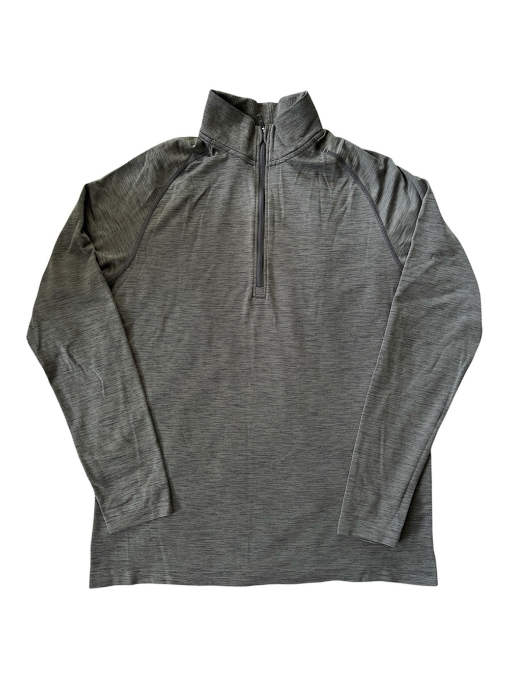 Lululemon Metal Vent Tech 1/2 Zip Long Sleeve Shirt Grey Men’s Medium